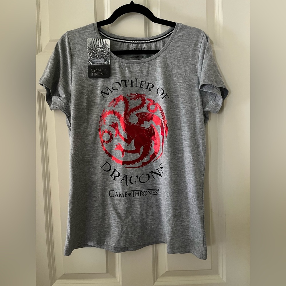 NWT Women’s HBO Game of Thrones Mother of Dragons Graphic T-Shirt  size XL